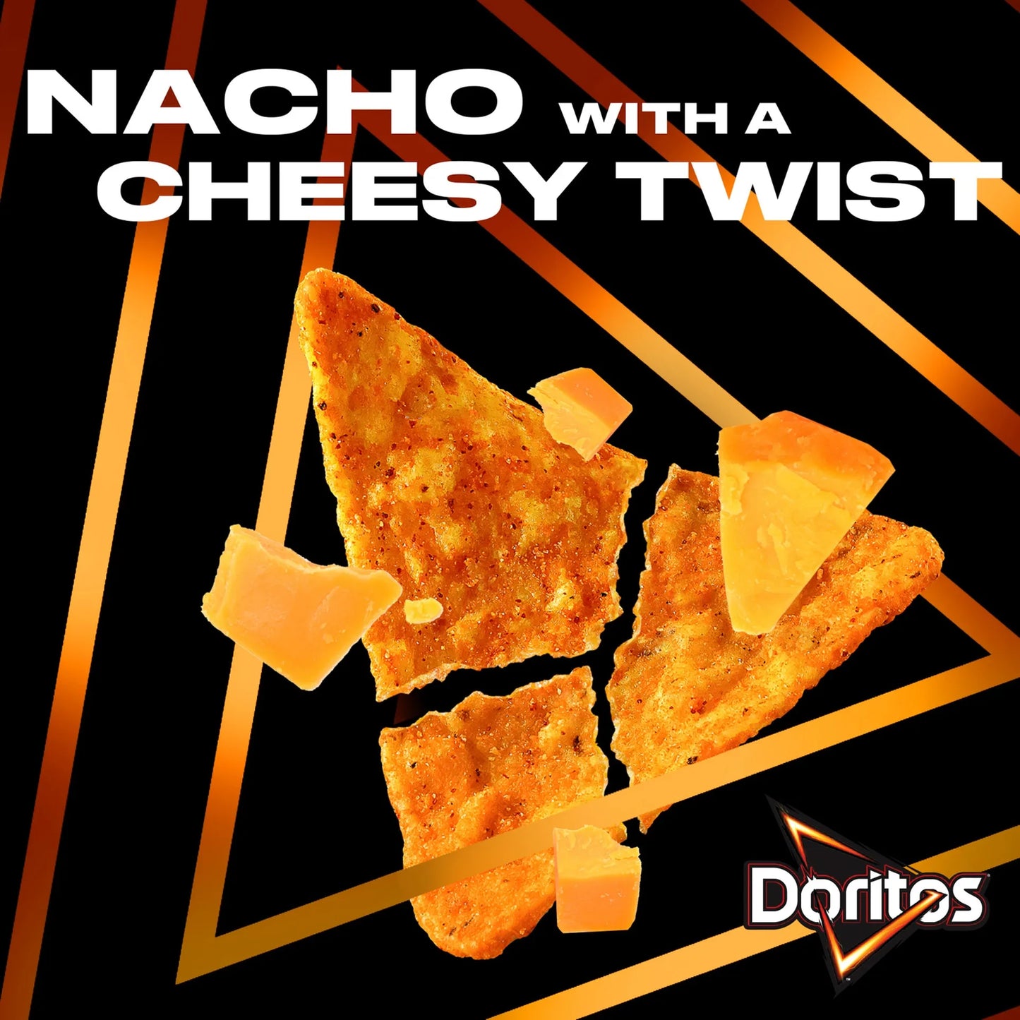 Doritos Nacho Cheese Tortilla Chips 195 gr