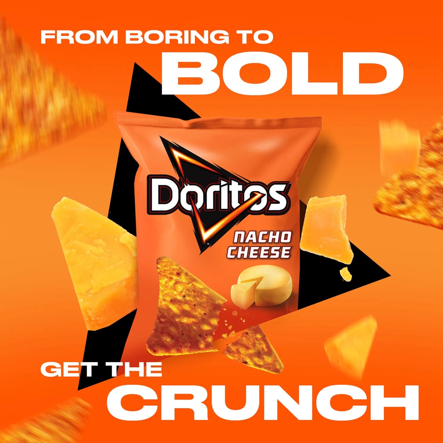 Doritos Nacho Cheese Tortilla Chips 48 gr
