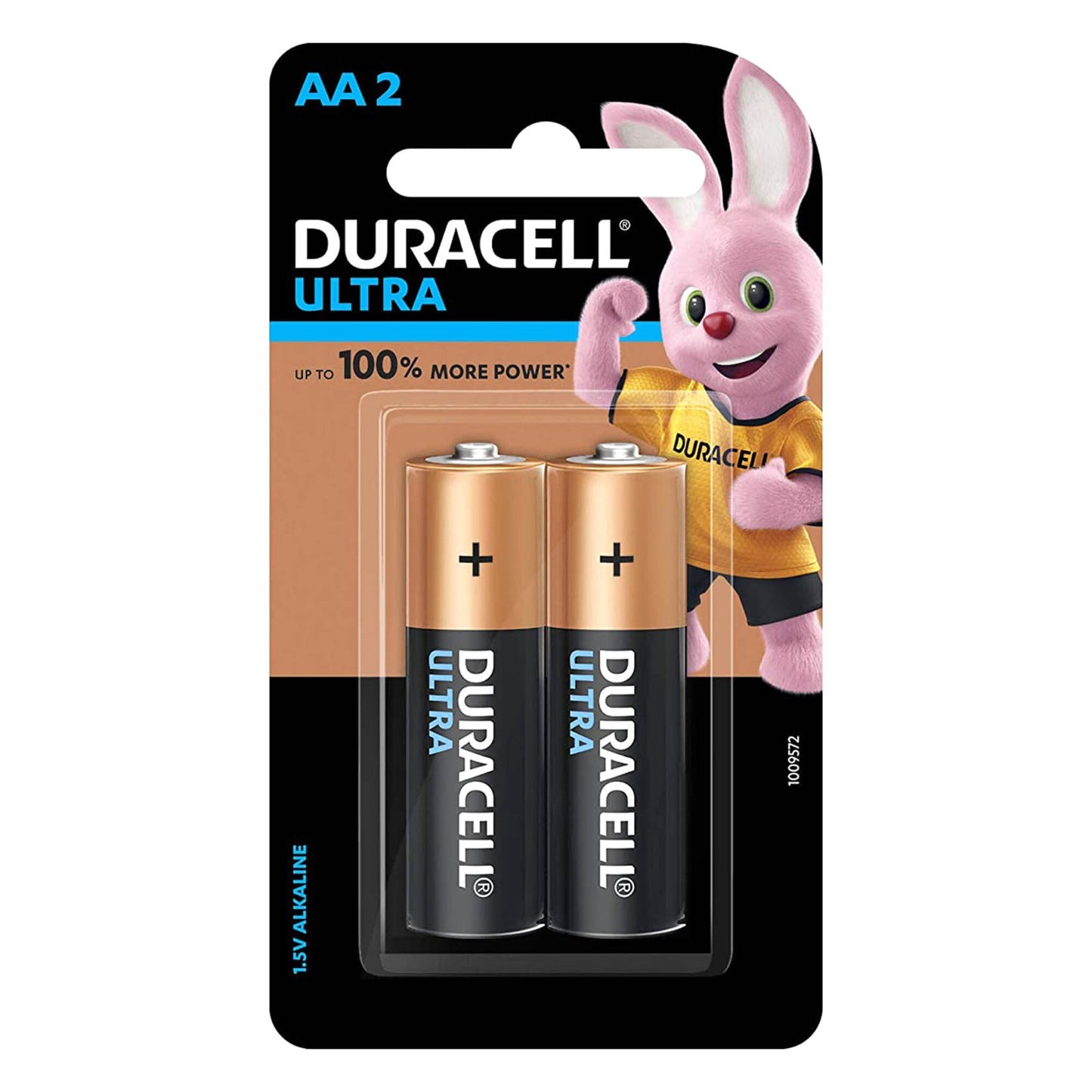 Duracell AA Type Alkaline Batteries 2 per pack