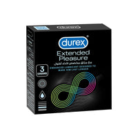 Durex Extended Pleasure Condoms 3 per pack