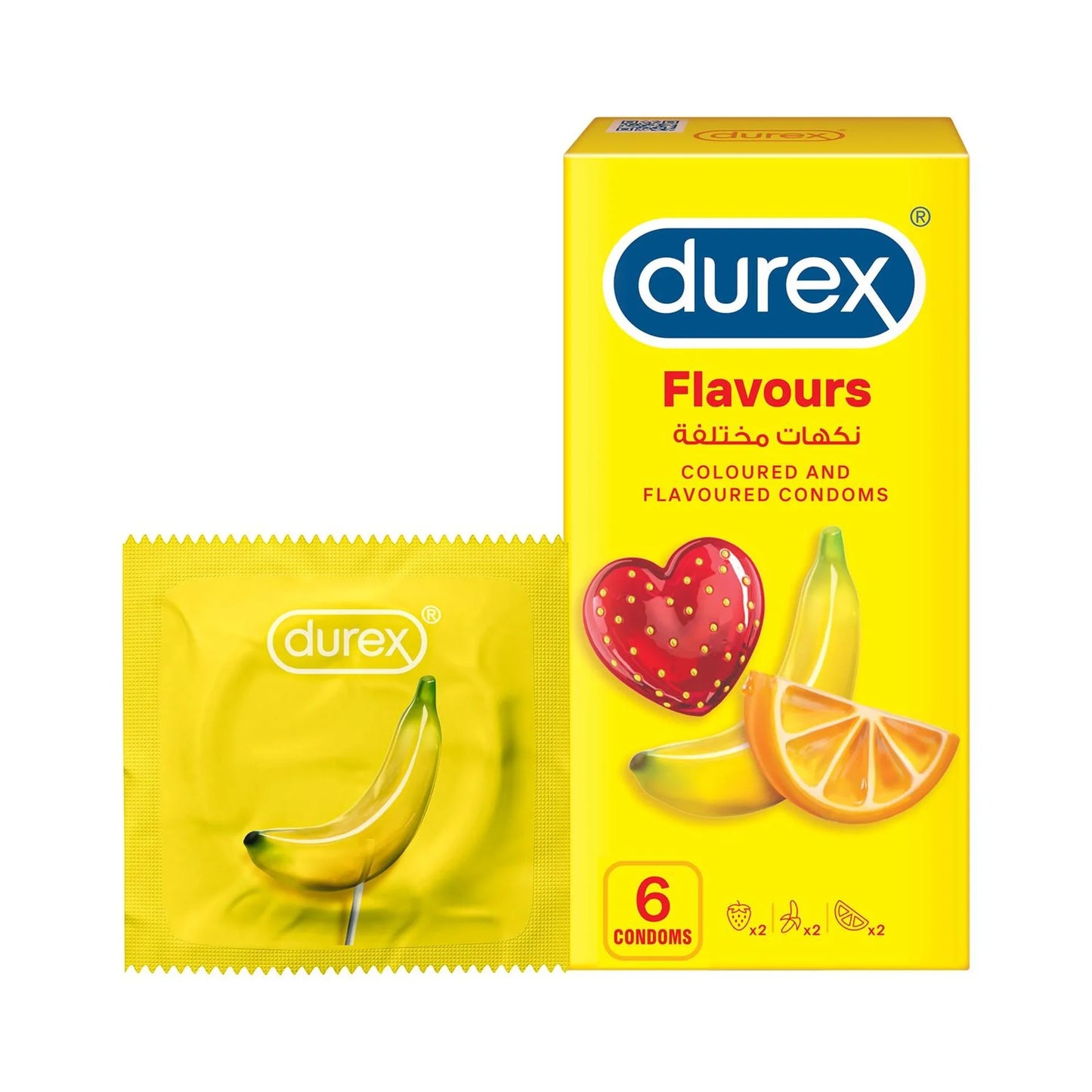 Durex Flavors Condoms 6 per pack