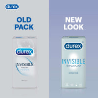 Durex Invisible Extra Thin & Extra Sensitive Condoms 12 per pack