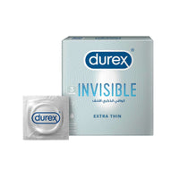 Durex Invisible Extra Thin Condoms 3 per pack