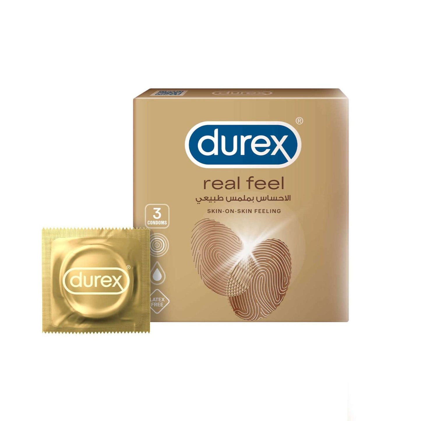Durex Real Feel Condoms 3 per pack