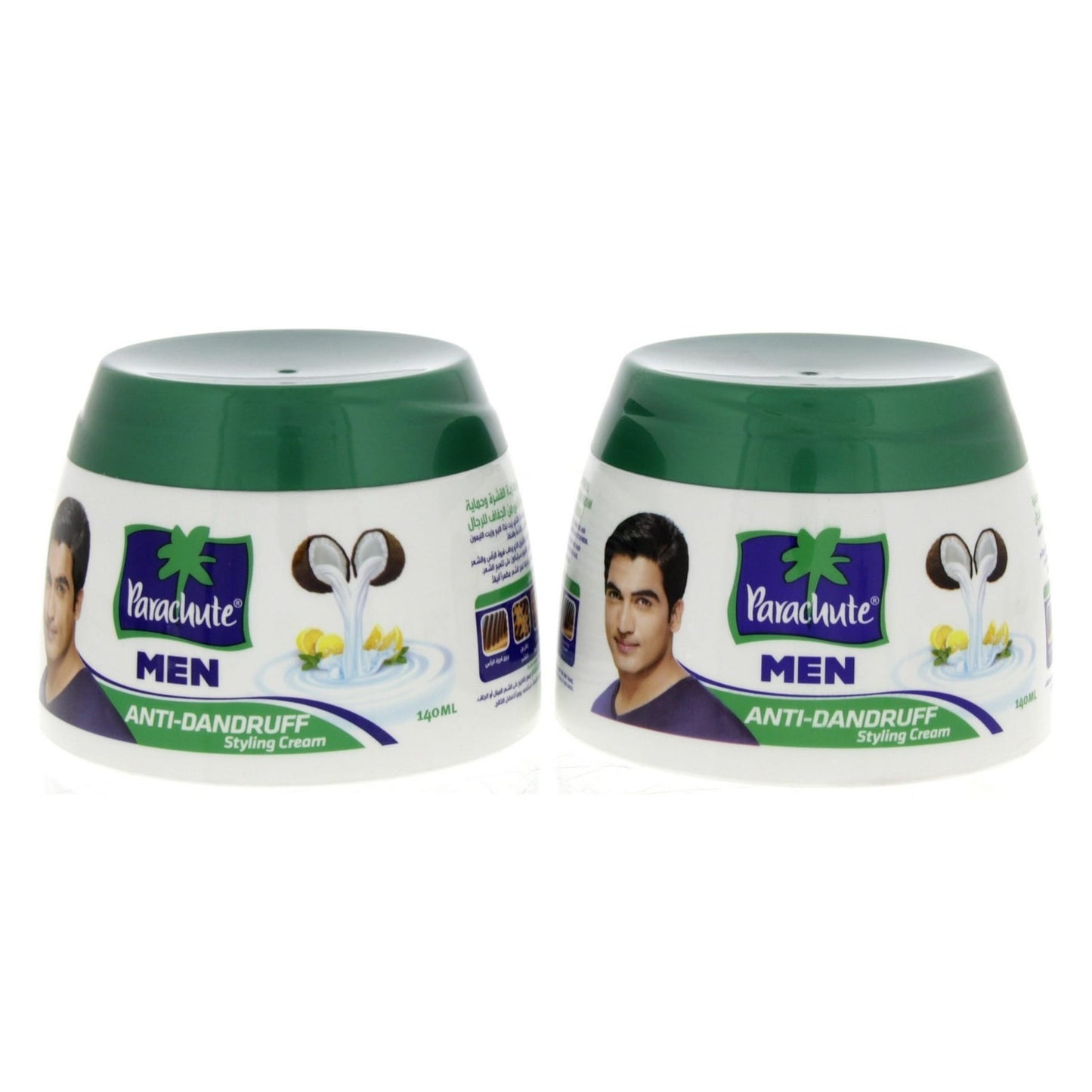 Parachute Men Anti-Dandruff Hair Cream 2 x 140 ml