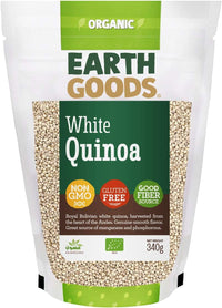 Earth Goods Organic White Quinoa Grains 340 gr