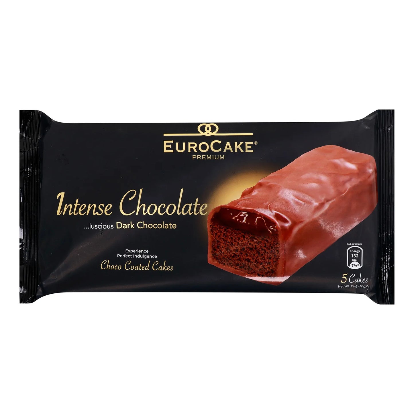 EuroCake Intense Dark Chocolate Coated Cake 30 gr