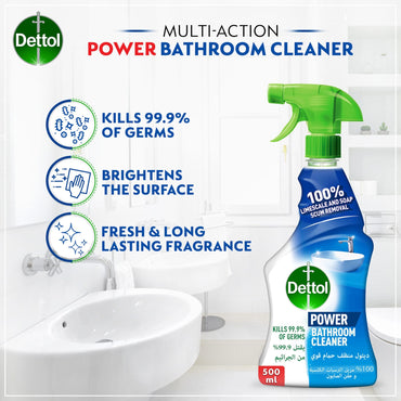 Dettol Bathroom Cleaner Spray Bottle 500 ml