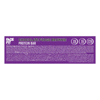 Fade Fit Protein Bar Chocolate Fudge Brownie Flavor 55g