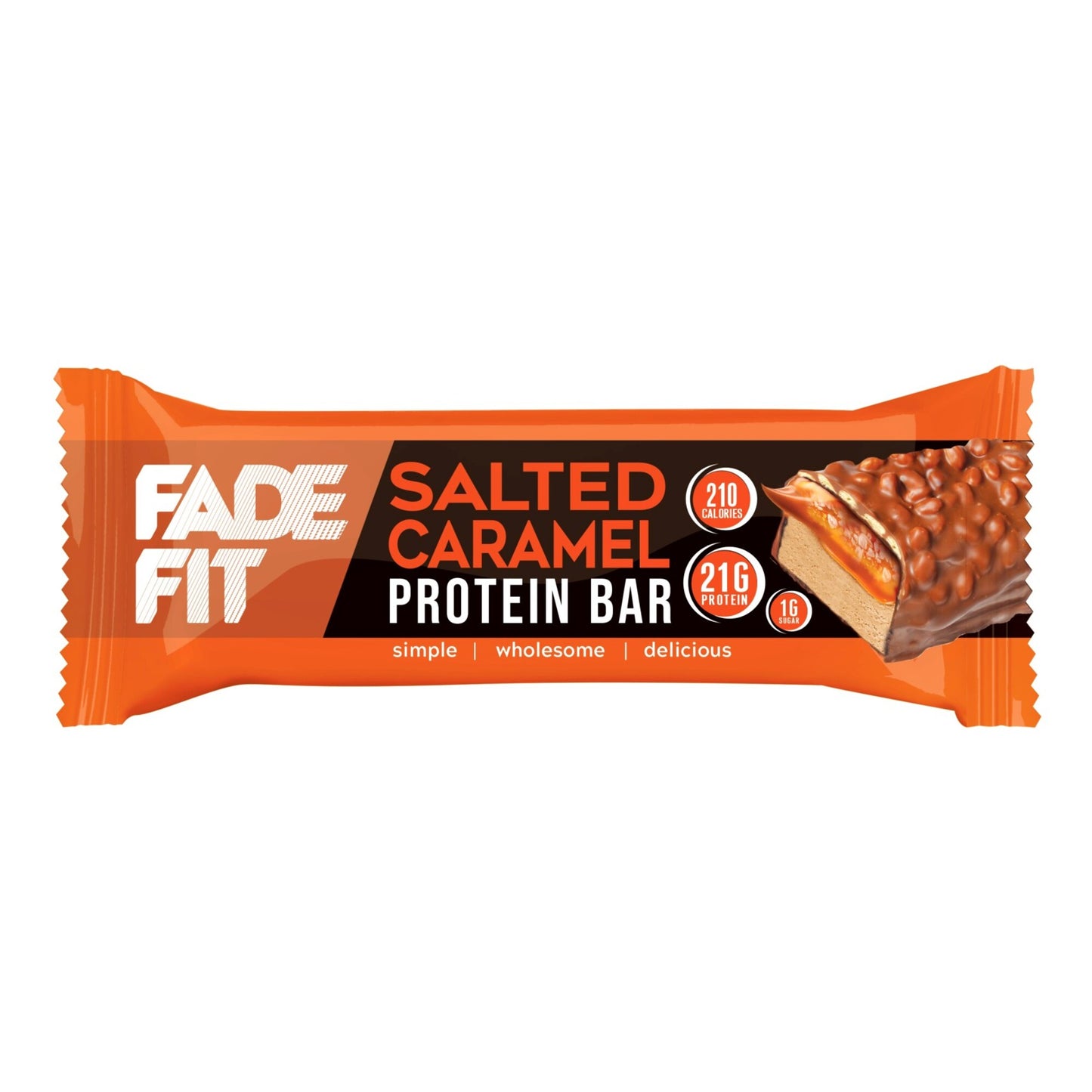 Fade Fit Protein Bar Salted Caramel Flavor 55g