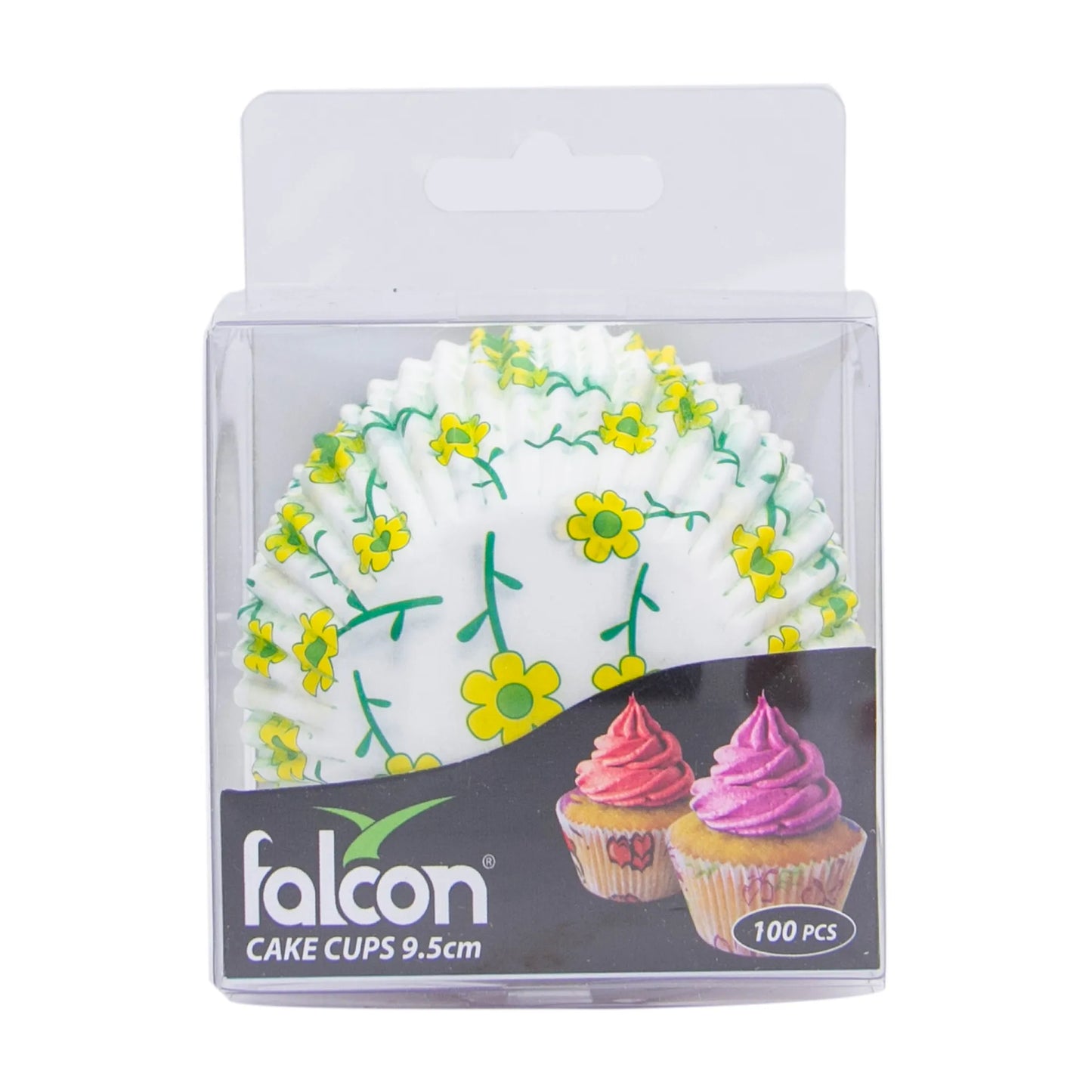 Falcon 9.5cm Disposable Cupcake Liners 100 per pack