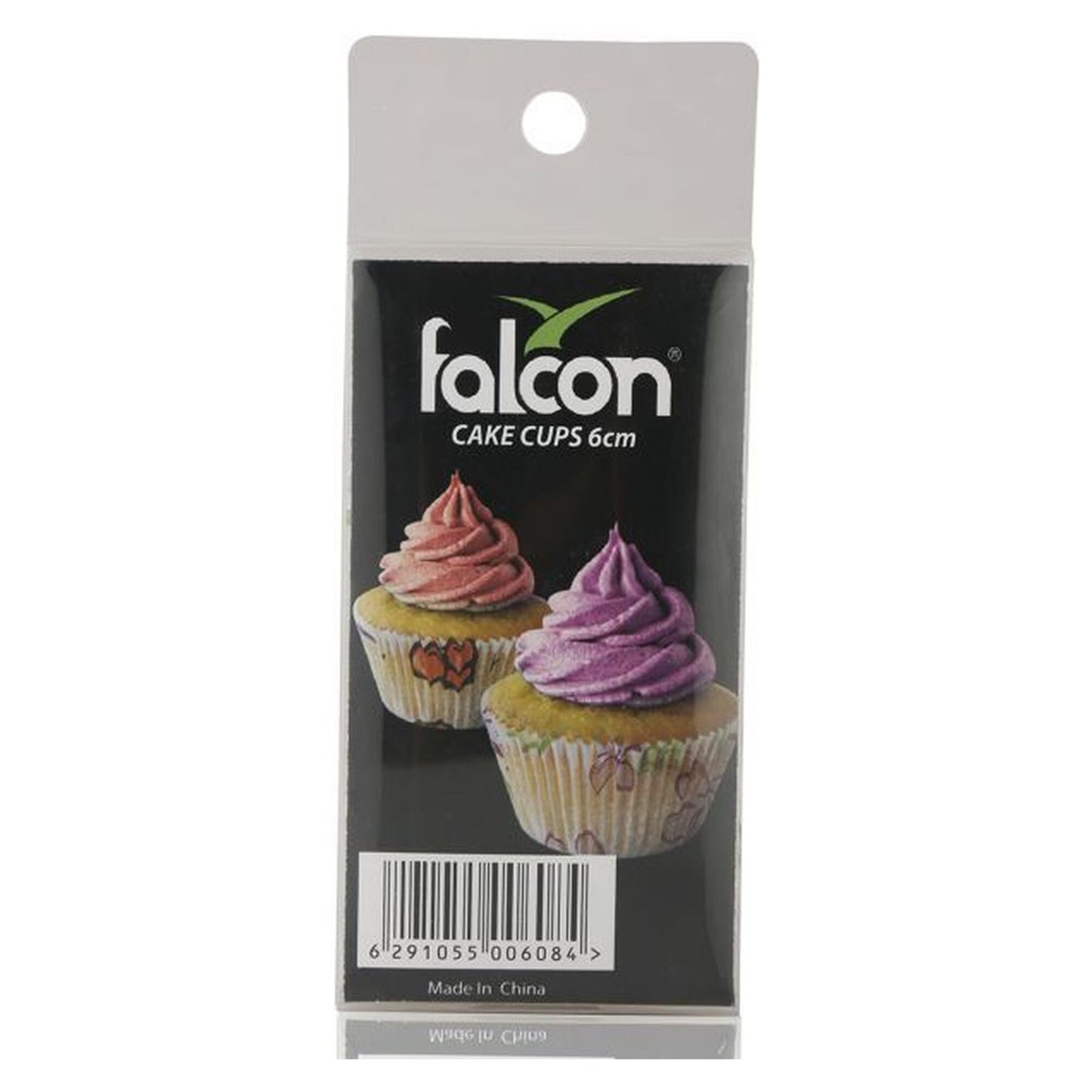 Falcon White Floral Print 6cm Cupcake Cases 200 per pack