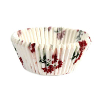 Falcon White Flower Print 9.5cm Cupcake Liners 100 per pack