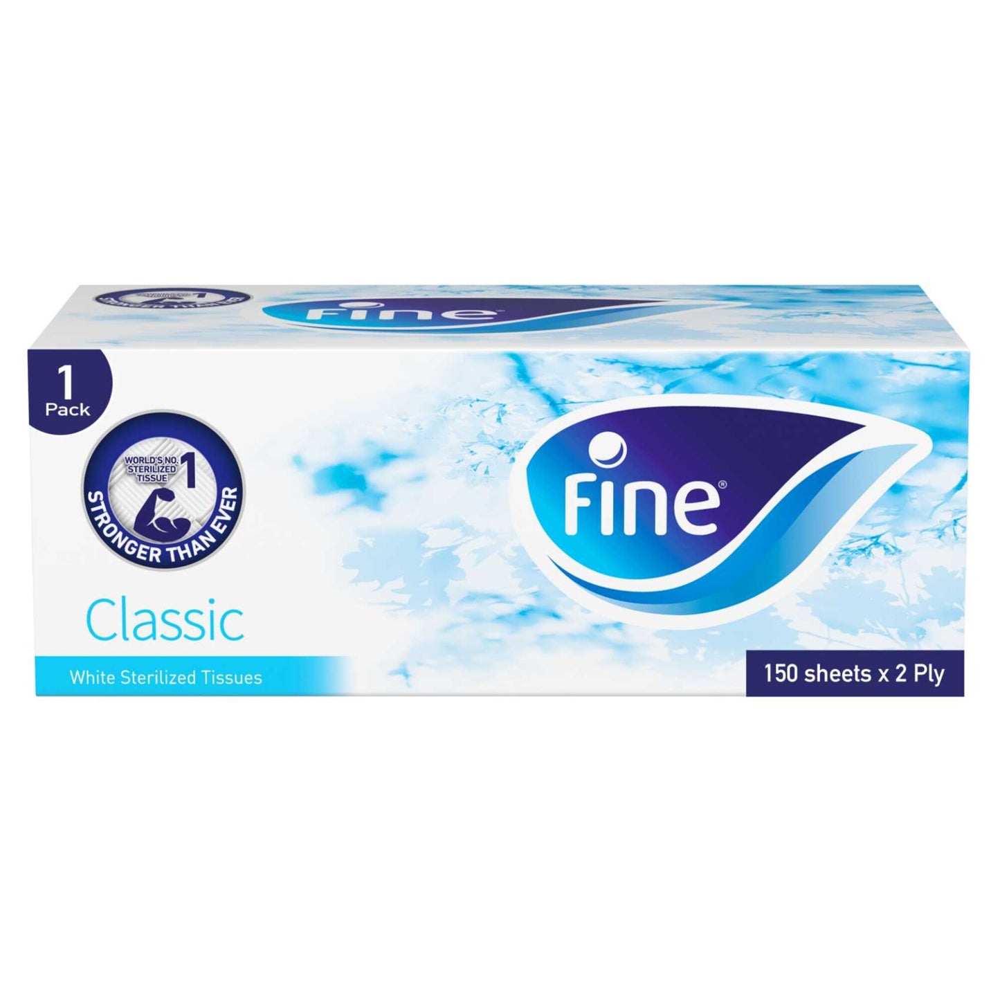 Fine Classic Facial Tissues 2ply 150 tissues