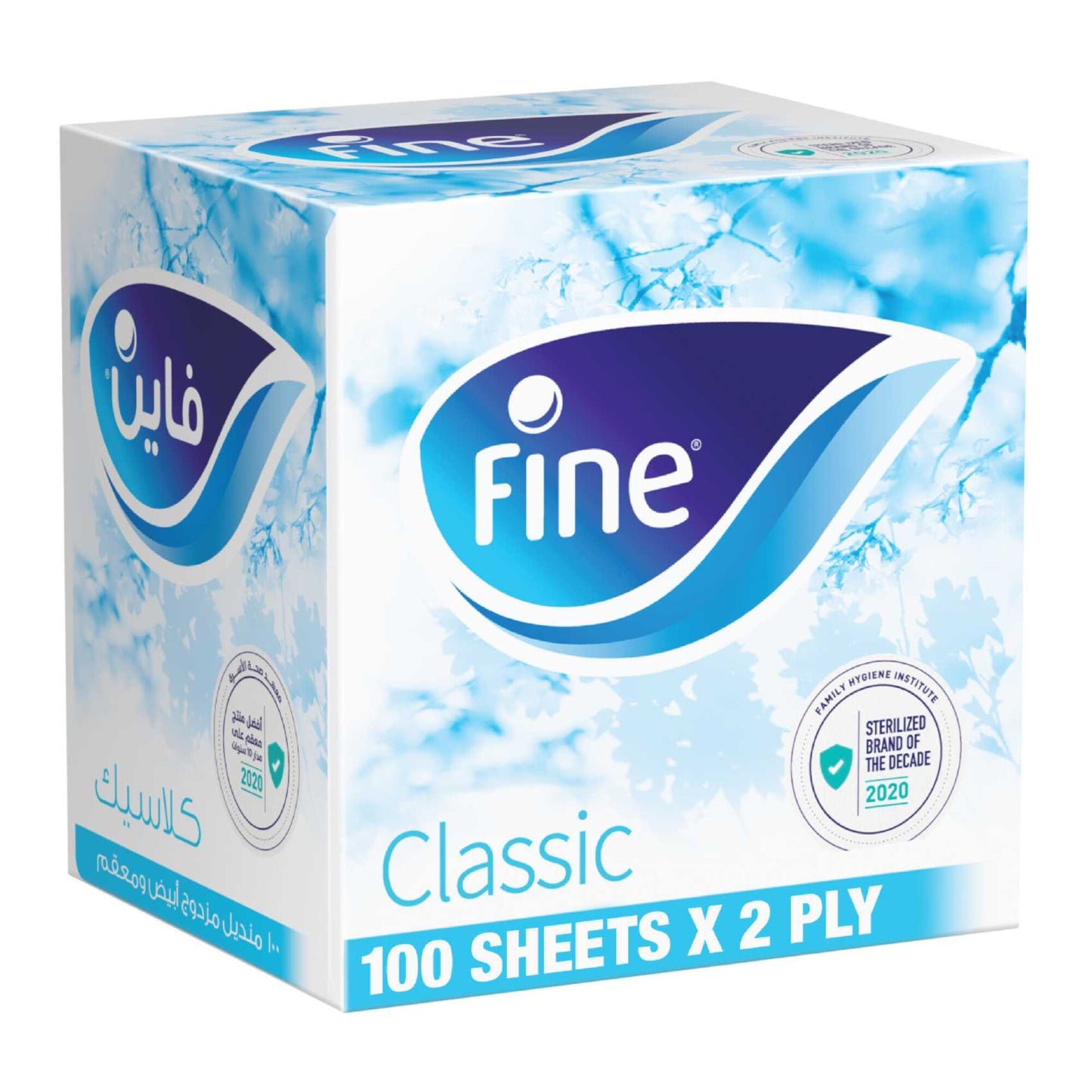 Fine Classic Tissues 2ply 100 tissues