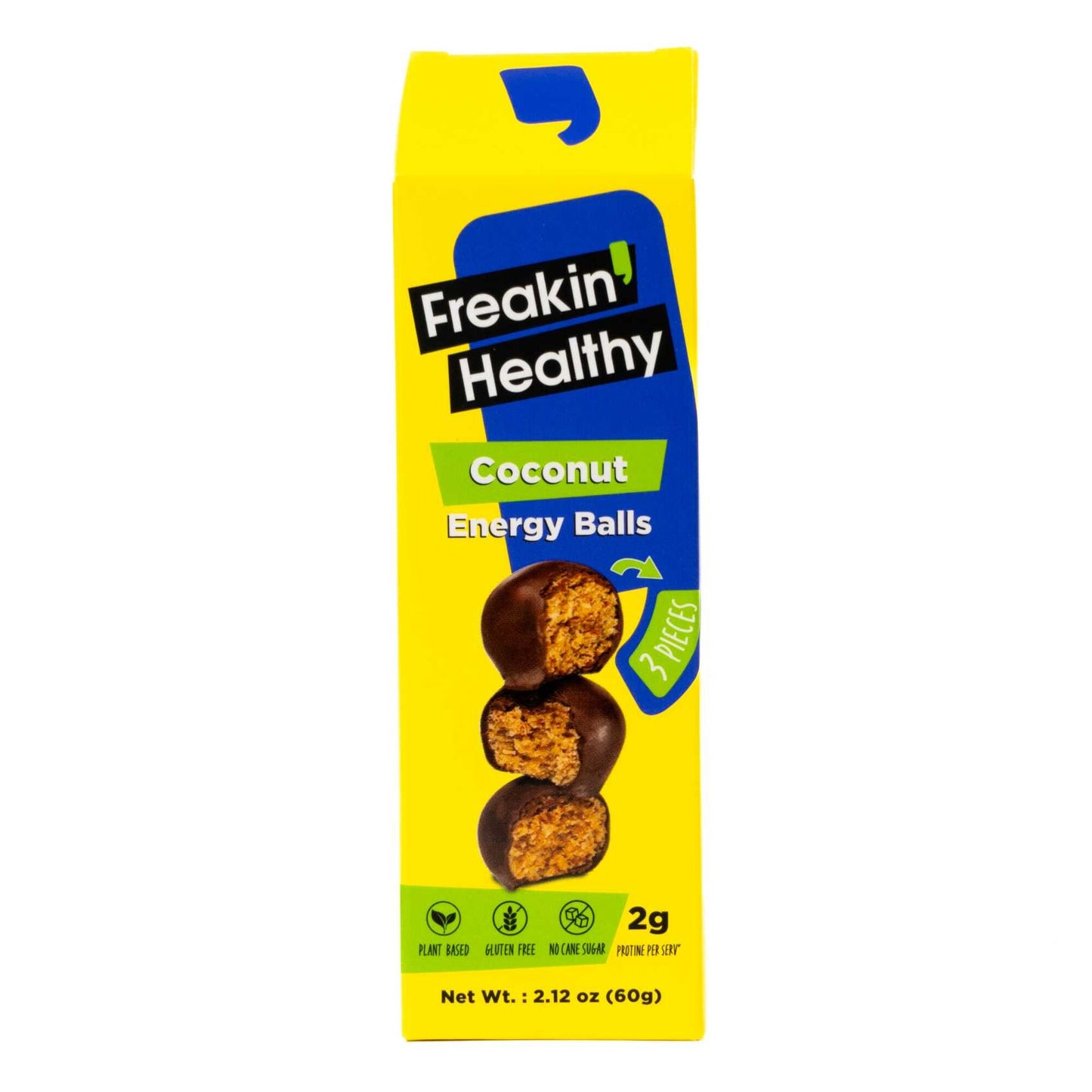 Freakin' Healthy Almond & Coconut Energy Balls (3 pcs) 60g