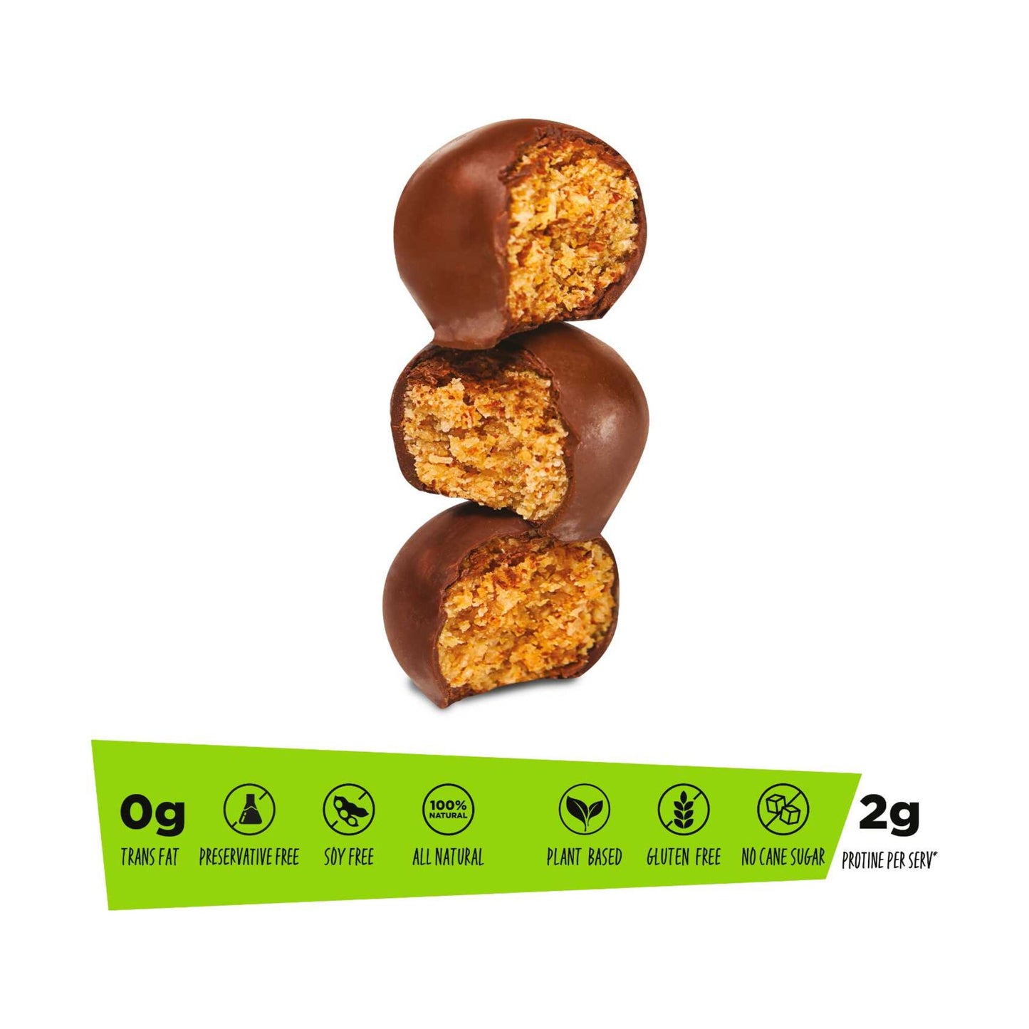 Freakin' Healthy Almond & Coconut Energy Balls (3 pcs) 60g