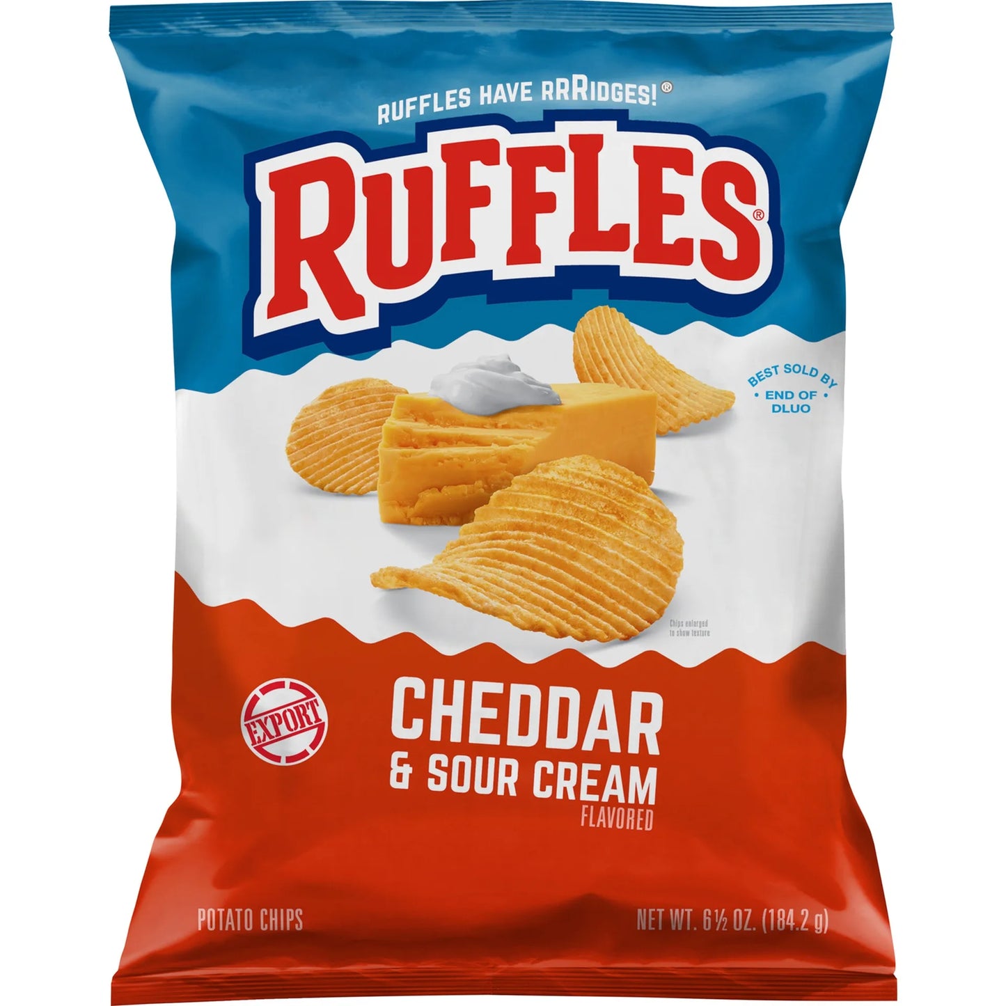 Ruffles Cheddar & Sour Cream Potato Chips 184.2 gr