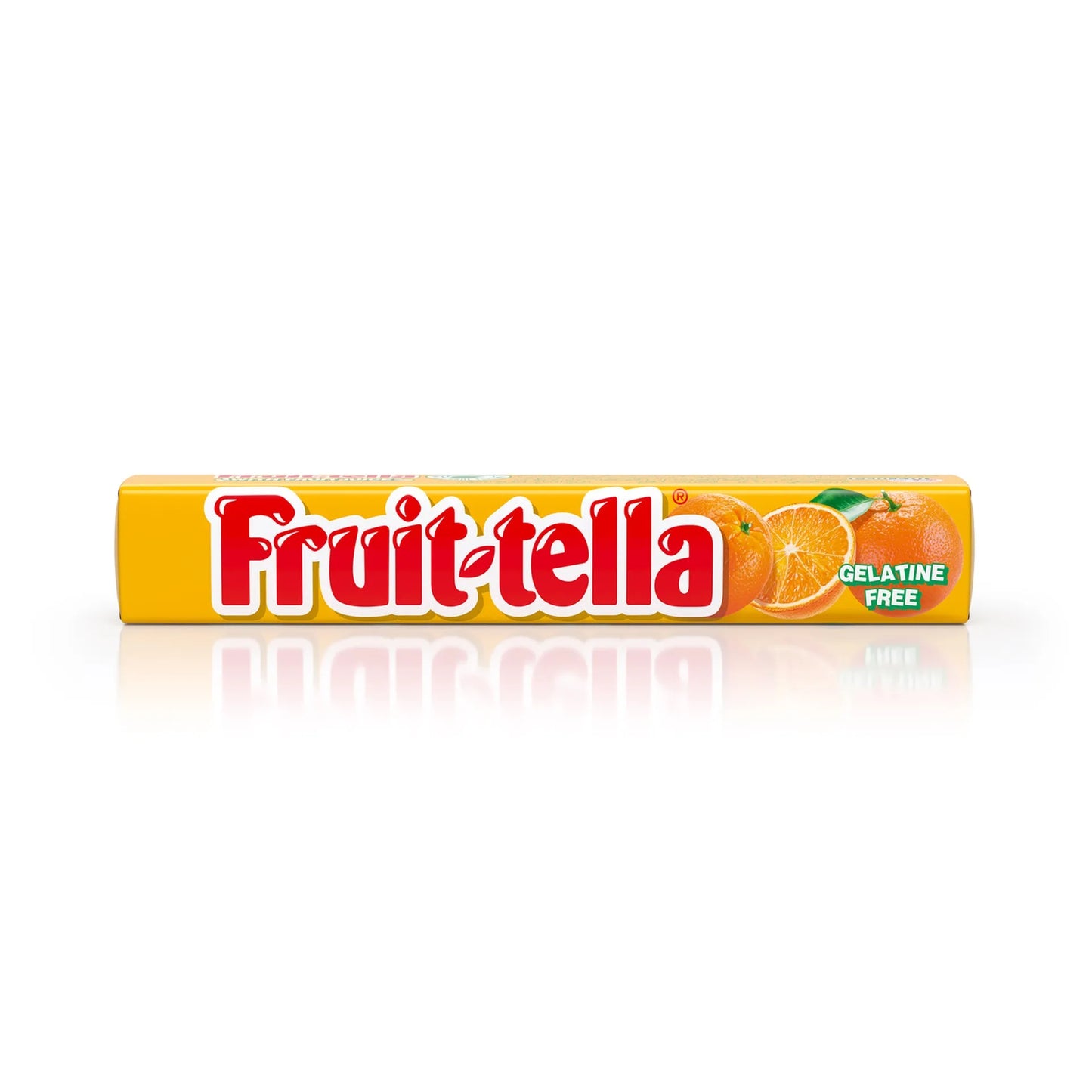 Fruit-tella Orange Candies with Fruit Juice (9 Pieces) 32.4 gr