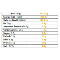 Fulfil Vitamin & Protein Bar White Chocolate & Cookie Dough 20g low sugar 55g