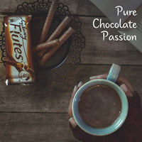 Galaxy Flutes Milk Chocolate Coated Wafer Rolls Filled with Chocolate 22.5 gr