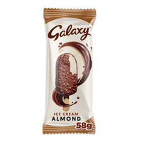 Galaxy Ice Cream Stick Coated with Almonds and Chocolate 58g