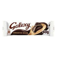Galaxy Smooth Dark Chocolate Bar 40 gr