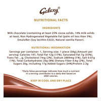 Galaxy Smooth Milk Chocolate Bar 36 gr