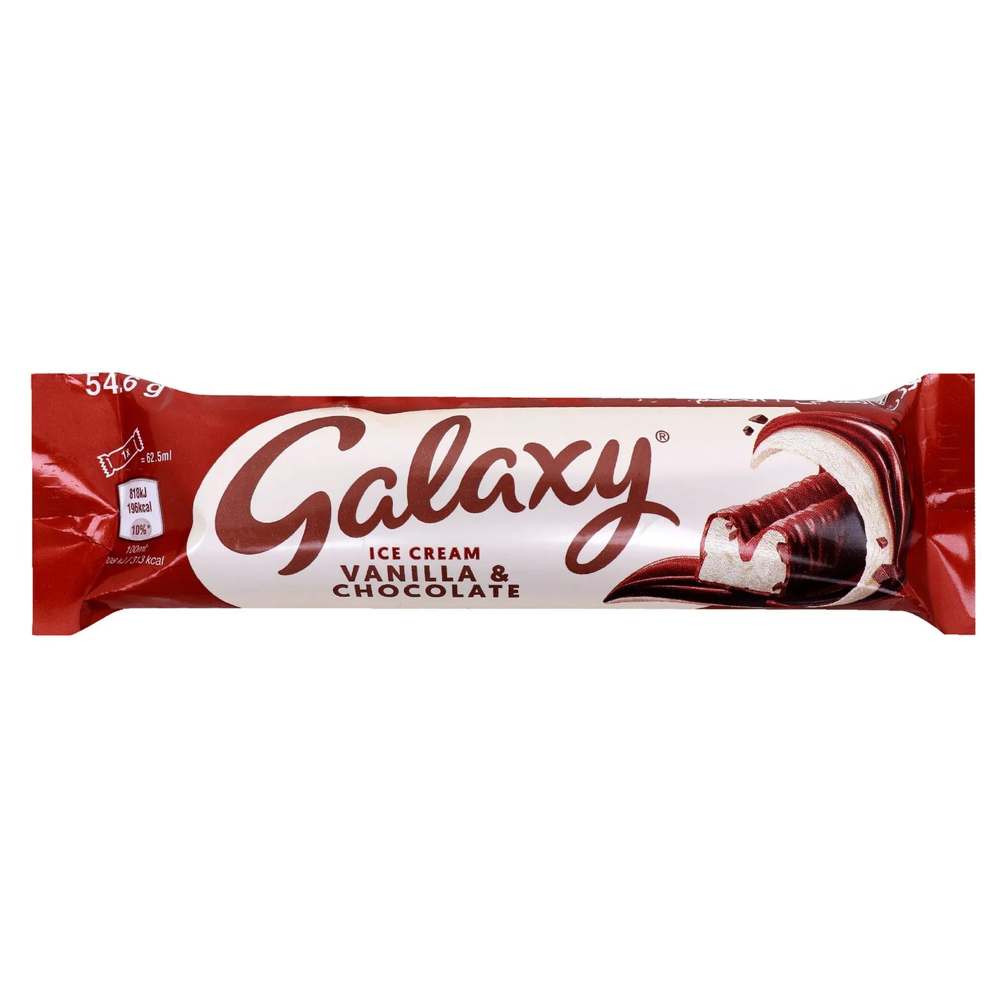 Galaxy Vanilla & Chocolate Ice Cream Bar 54g