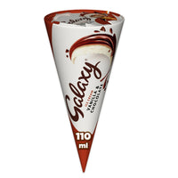 Galaxy Vanilla & Chocolate Ice Cream Cone 110ml