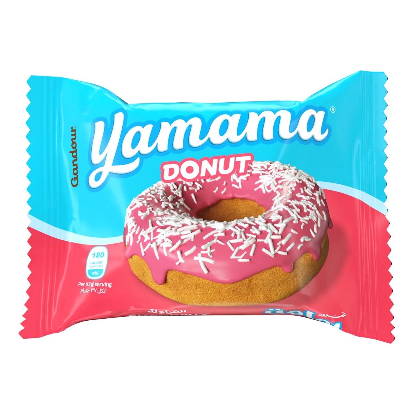 Gandour Yamama Strawberry Donut Cake 37 gr