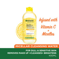 Garnier Skin Active Micellar Water with Vitamin C for Face 100 ml
