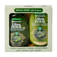 Garnier Ultra Doux Olive Shampoo 400ml and Conditioner 360ml