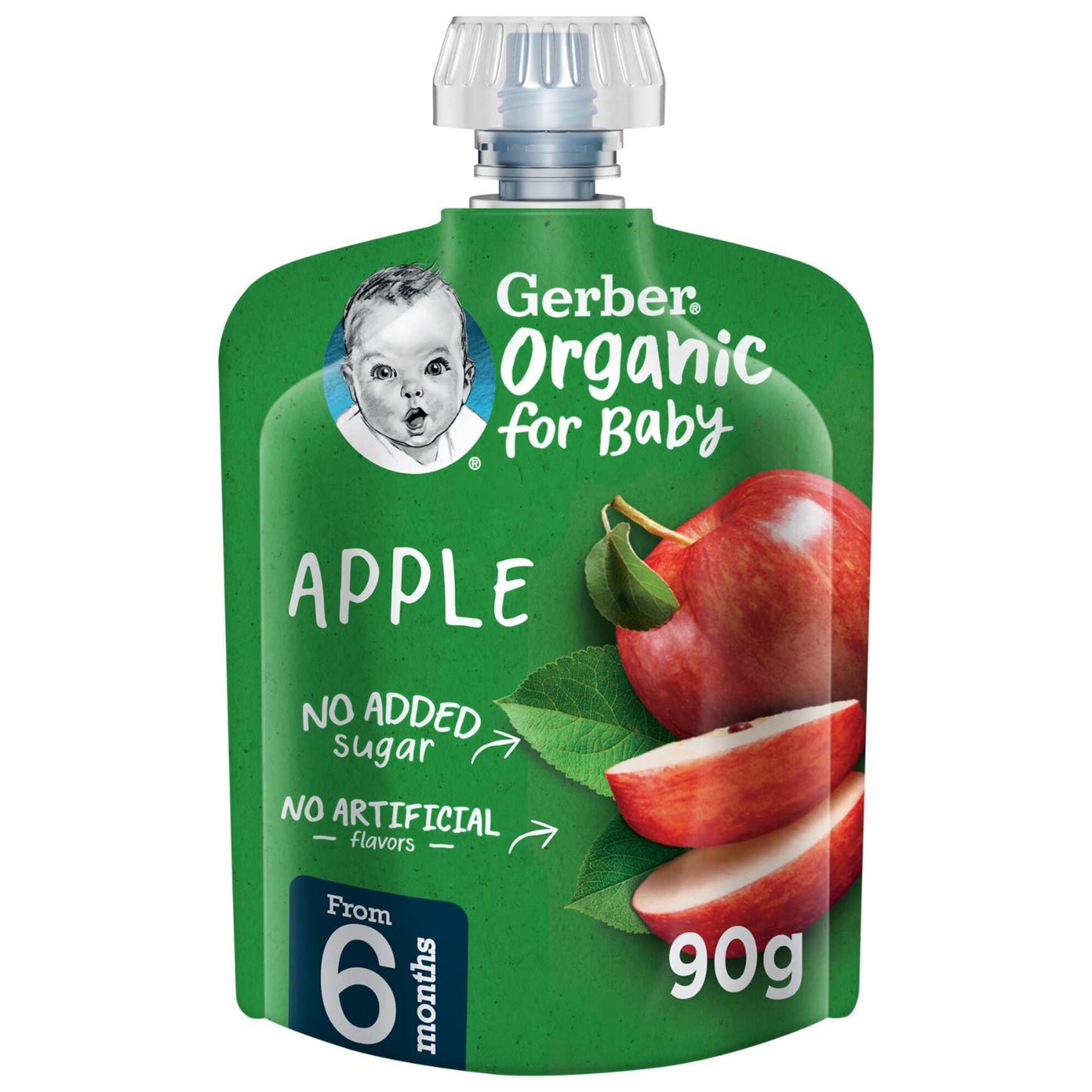 Gerber Organic Baby Puree Apple Flavor 90 gr
