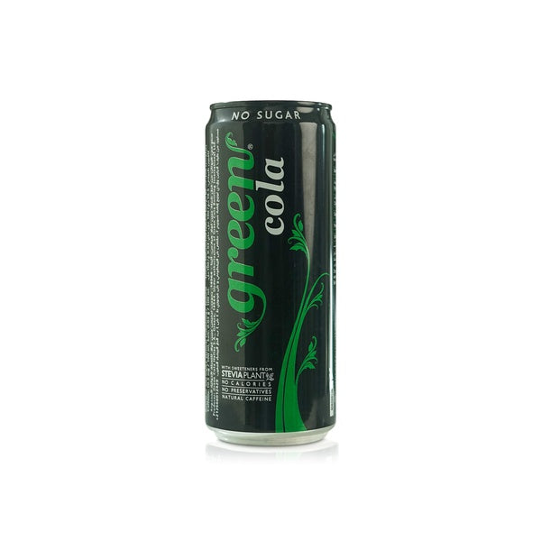 Green Cola Carbonated Drink with Stevia 330 ml