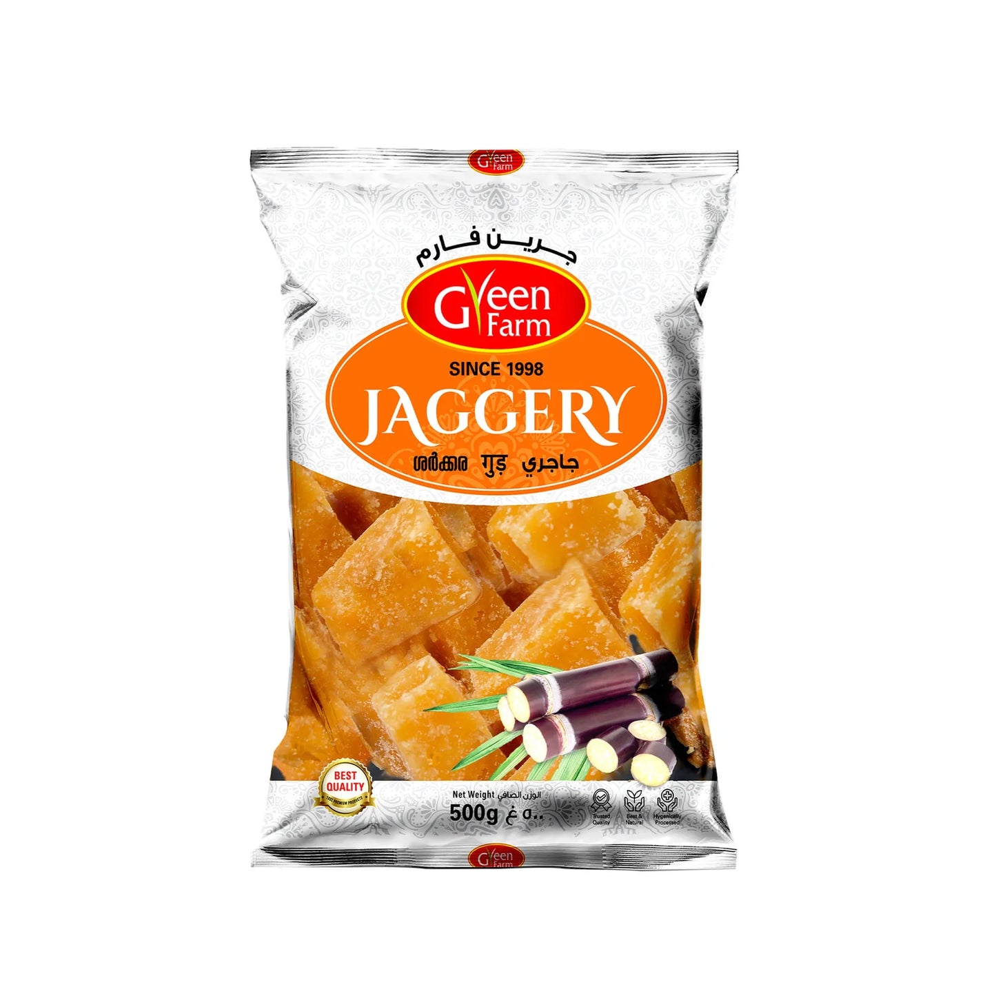 Green Farm Jaggery Cubes 500 gr