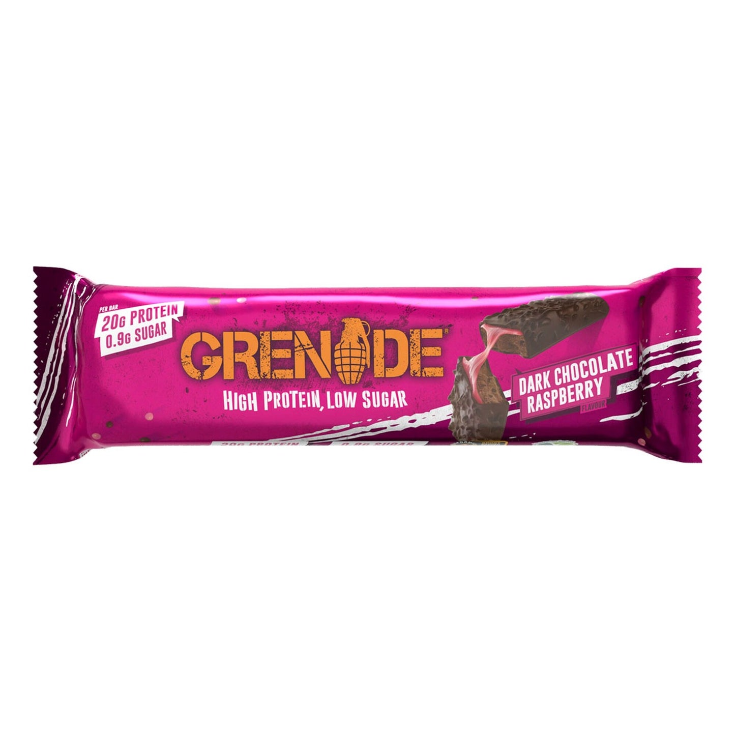 Grenade Carb Killa Protein Bar Dark Chocolate Raspberry Flavor 60g