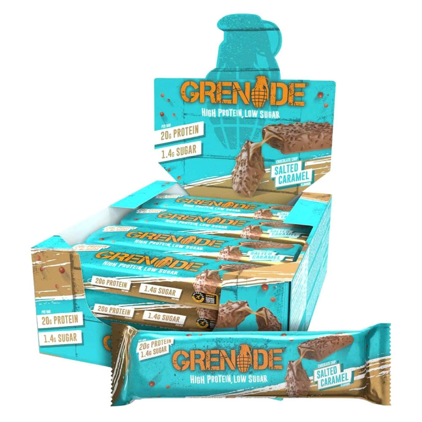 Grenade Carb Killa Protein Bar White Chocolate Satled Caramel 60g