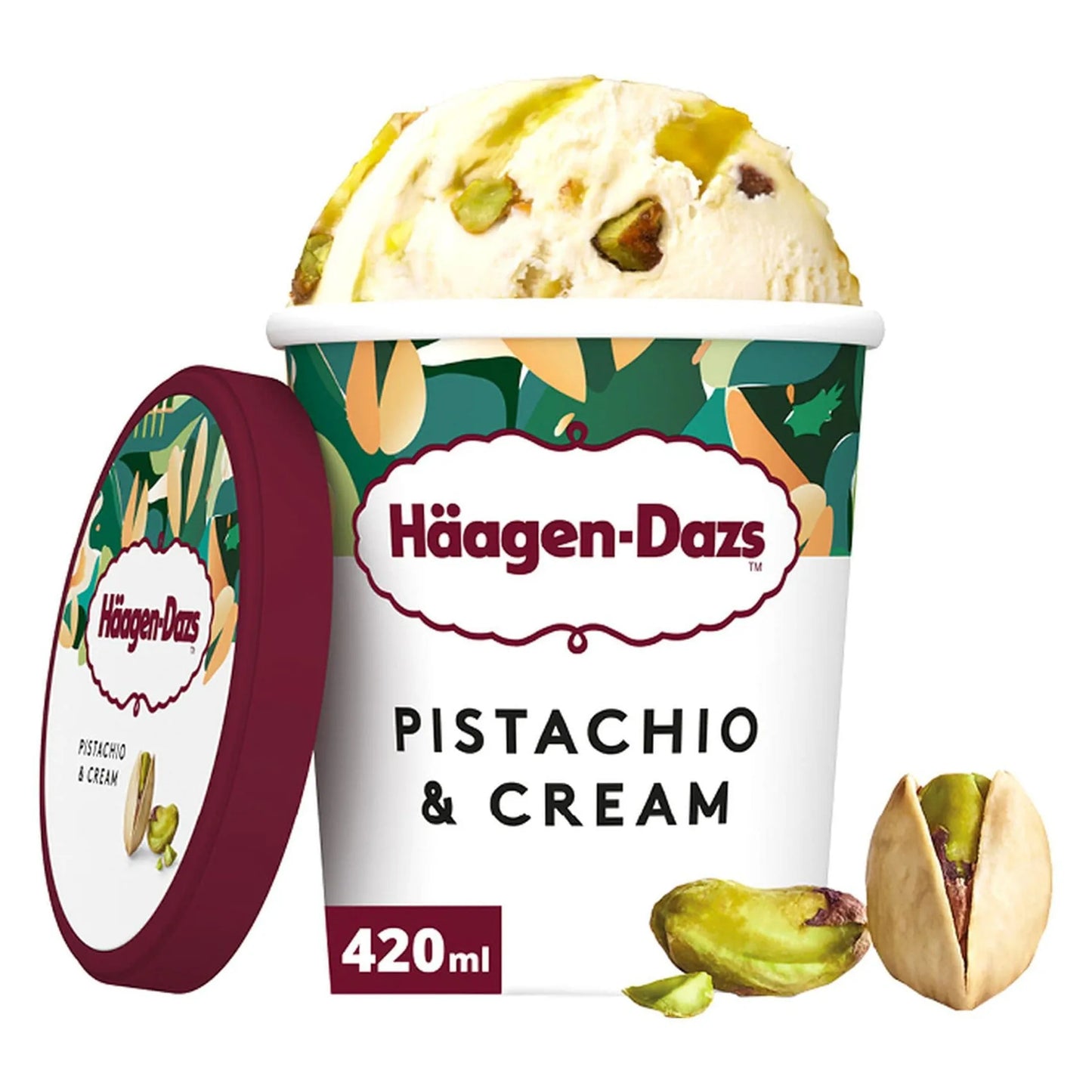 Haagen Dazs Pistachio and Cream Ice Cream 420 ml
