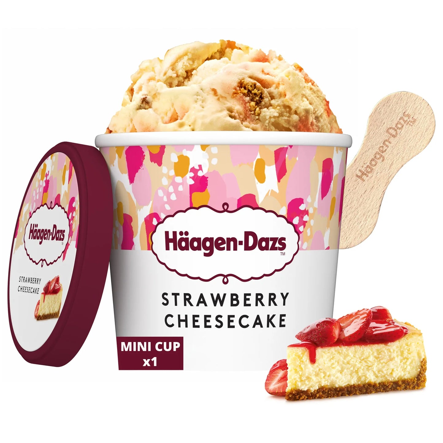 Haagen Dazs Strawberry Cheesecake Icecream 460 ml