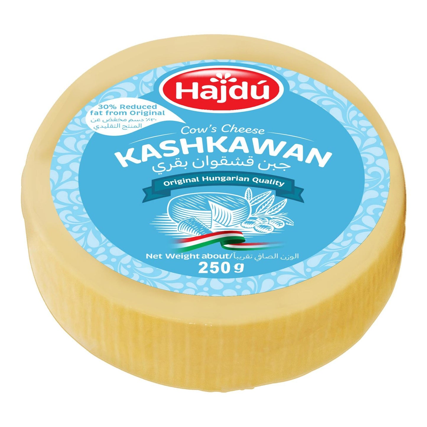 Hajdu Kashkawan Cow Cheese low fat 250 gr