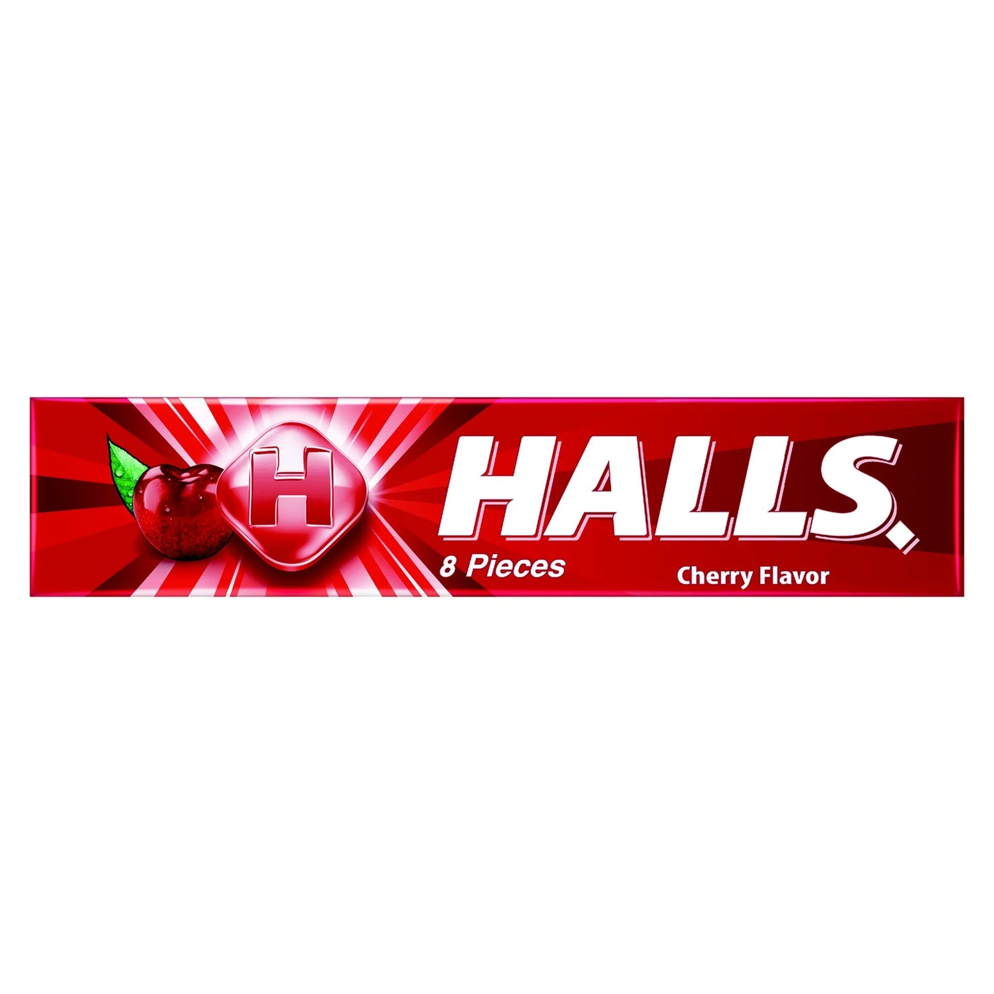 Halls Hard Candies Cherry Flavor (8 Pieces) 22.4 gr