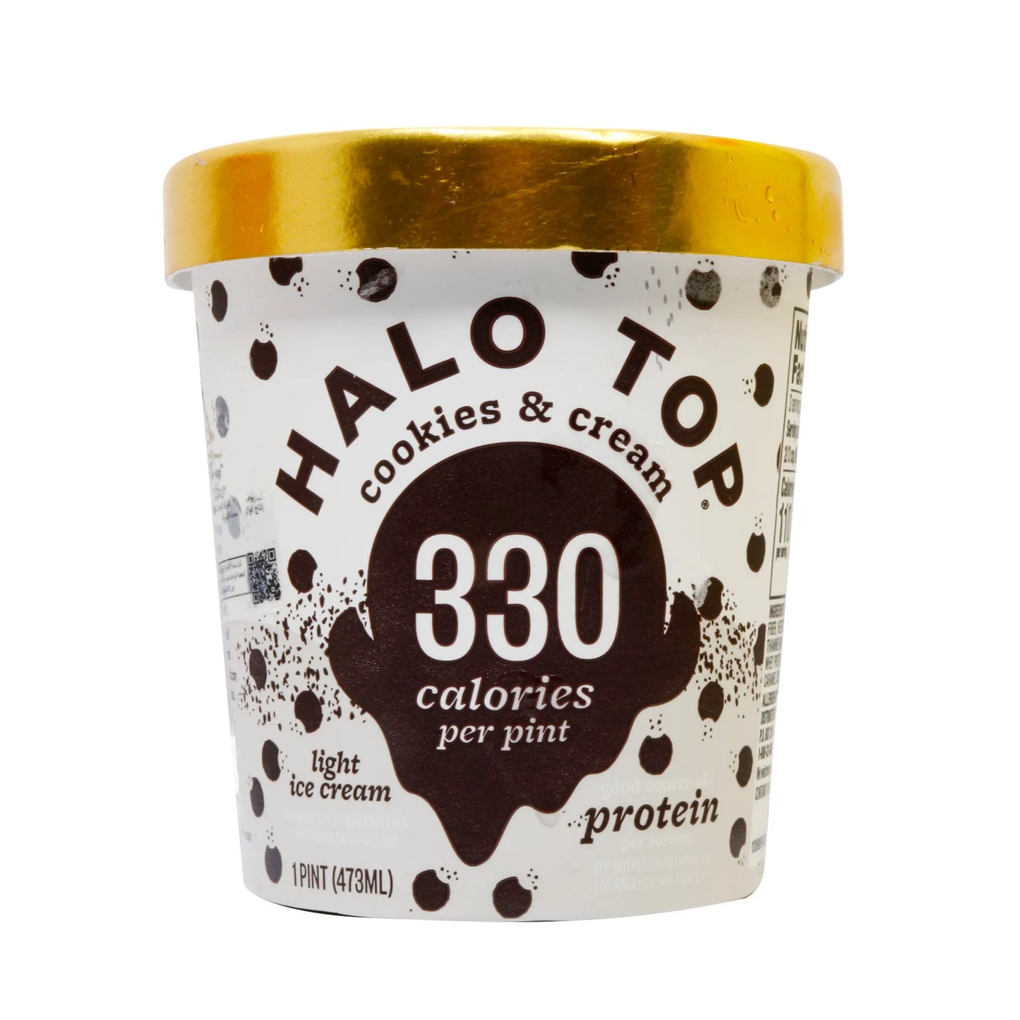 Halo Top Cookies and Cream Ice Cream 473 ml