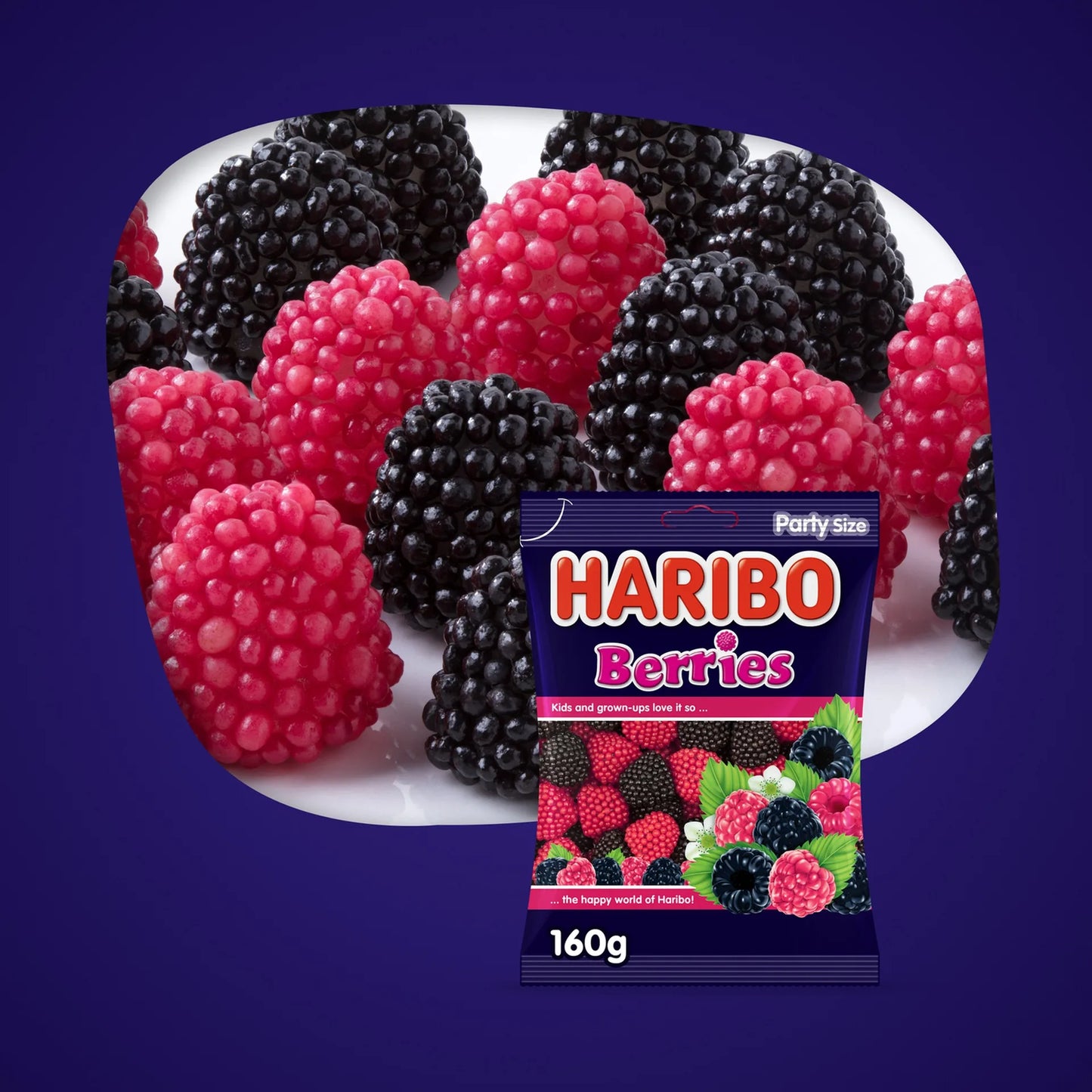 Haribo Berries Gummies 160 gr