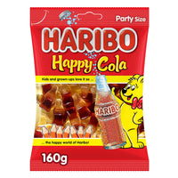 Haribo Happy Fizz Gummies Cola Flavor 160 gr