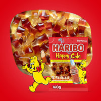 Haribo Happy Fizz Gummies Cola Flavor 160 gr