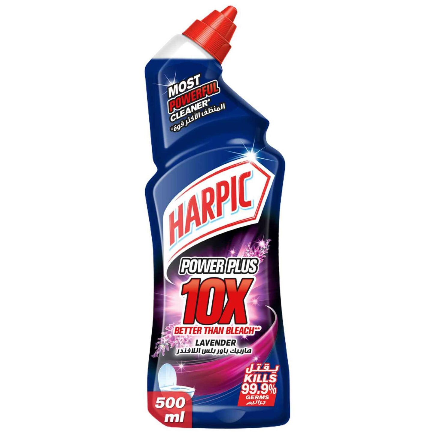 Harpic Lavender Toilet Cleaner Lavender, 500ml