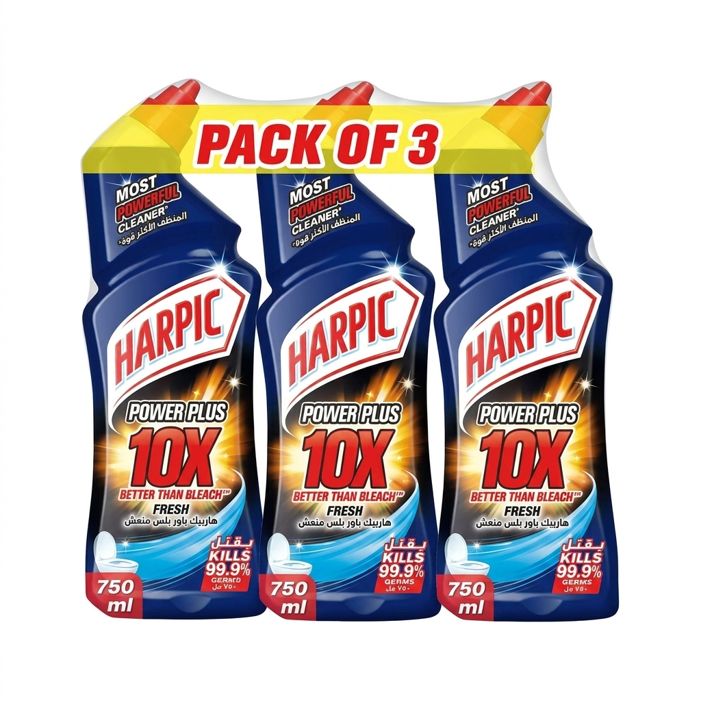Harpic Power Plus Fresh 3x750ml