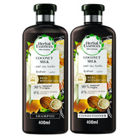 Herbal Essences Coconut Milk Shampoo 400ml and Conditioner 400ml