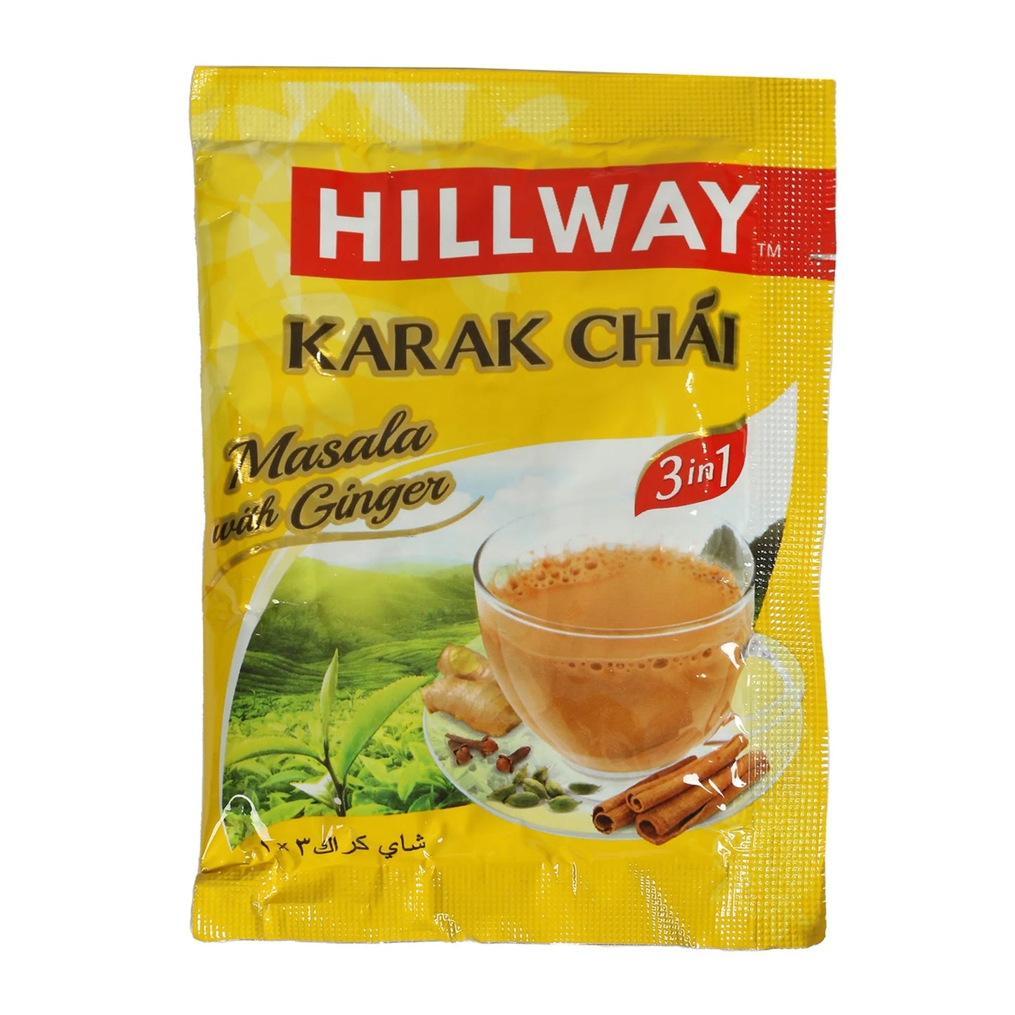 Hillway 3in1 Instant Karak Chai with Masala & Ginger 18 gr